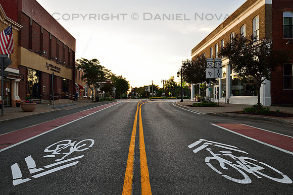 Cycling Hamburg, A Sunrise Bicycling Theme in Hamburg, NY