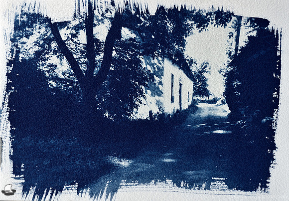 House of Memories Cyanotype