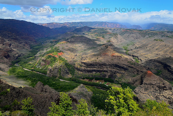 Farm at Waimea Canyon, Kauai, Hawaii