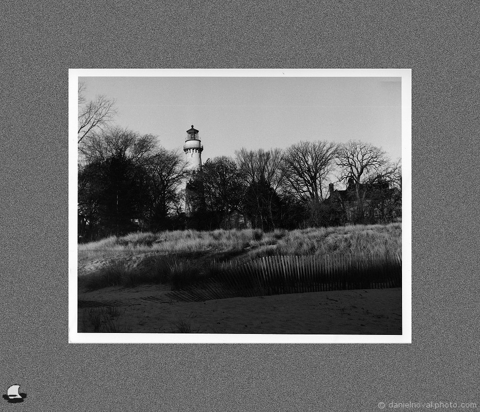 Grosse Point Lighthouse, Evanston, IL - 8" x 10" Darkroom Print