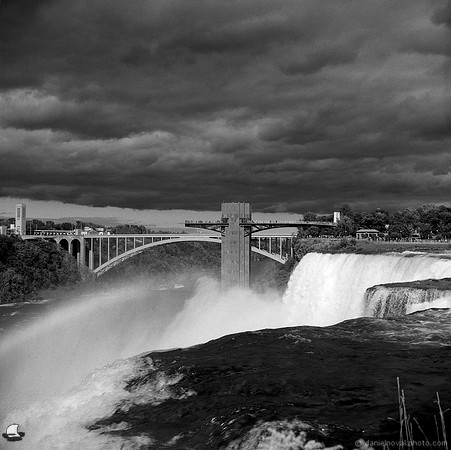 Storm over Niagara Falls