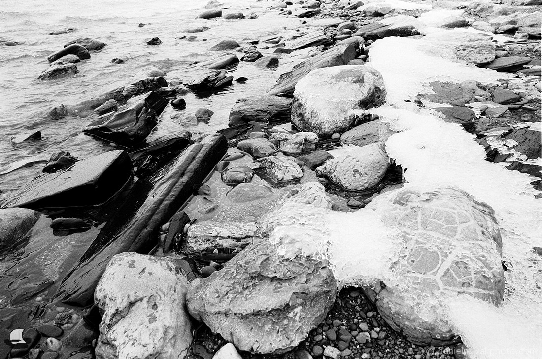Winter Lakeshore, Lake Erie at Sturgeon Point