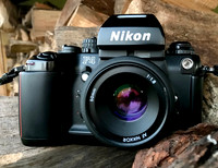 35mm Nikon F4 Film Camera, AF 50mm f/1.8 Lens
