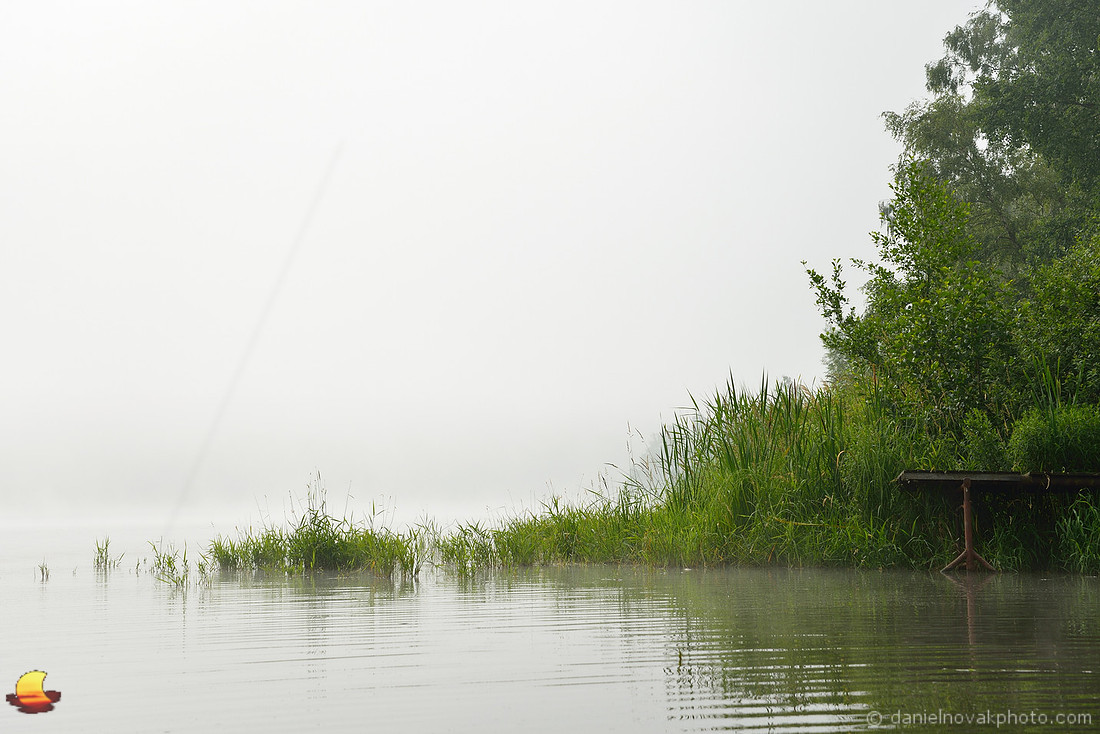 Špinka in Fog (Rybnik Spinka), Czech Republic