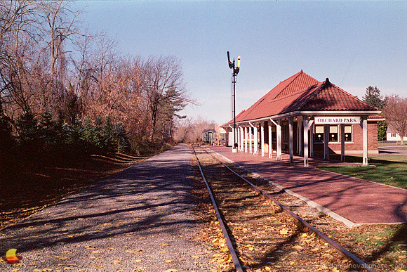 What's Left of the Fall at the Train Depot
