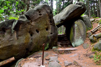 Steps at Jiráskovy skály, Czech Republic