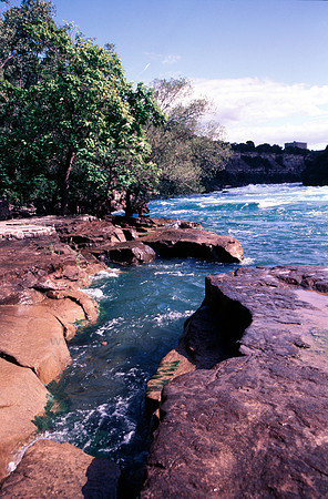 Rushing In and Out, Riverbank along Lower Niagara Rapids
