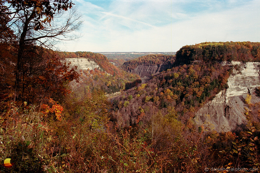 Sunny Fall Day in Letchworth, Letchworth State Park, New York