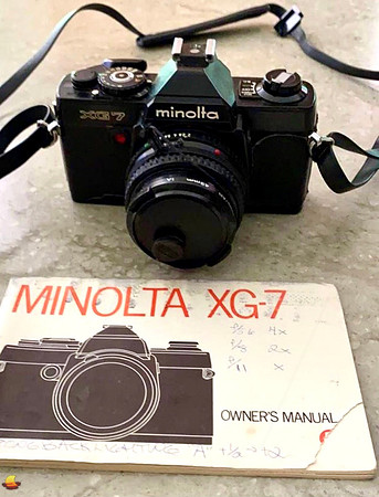 Minolta XG-7 and Manual