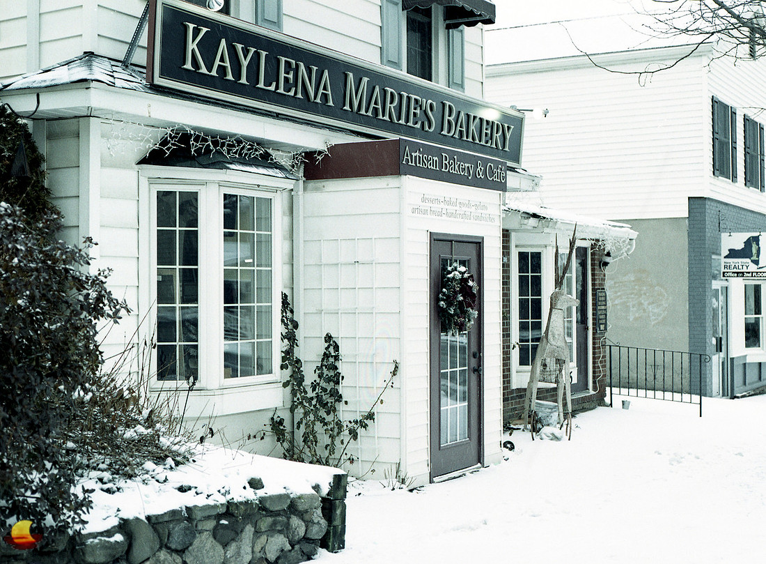 Kaylena Marie's Bakery on New Year's Day, Orchard Park, NY