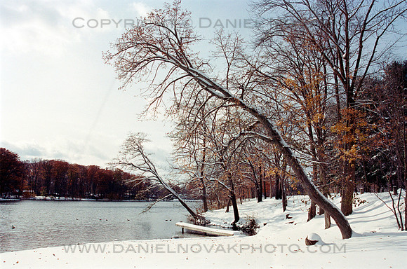 The Green Lake Watchmen, Yates Park, Orchard Park, NY in Winter