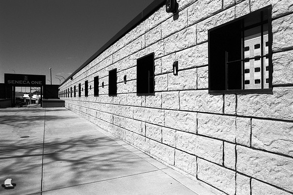 Seneca One Patio Wall