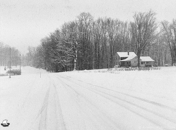 Farmhouse in Winter