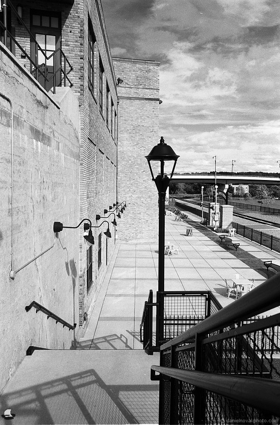 Back Patio, River Walk, Jamestown, New York