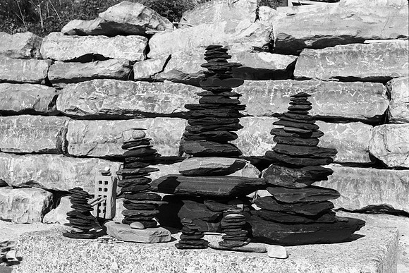 Balanced Rock Towers Close Up
