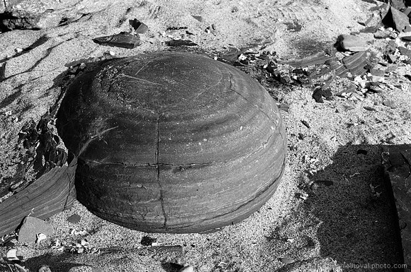 UFO Rock on Beach