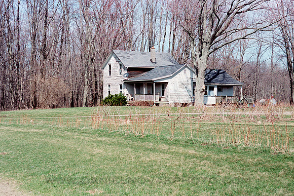 Farmhouse, Rural Southtowns, Buffalo, New York (NY), Nikon N75, Kodak Portra 160 Film