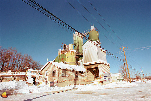 United Materials, Industrial Orchard Park in Winter, New York