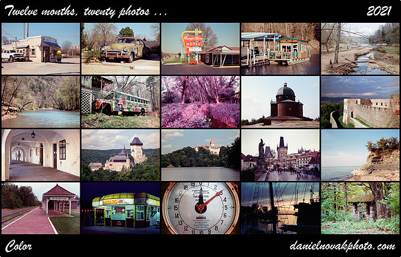 Twelve Months Twenty Photos 2021 - Color