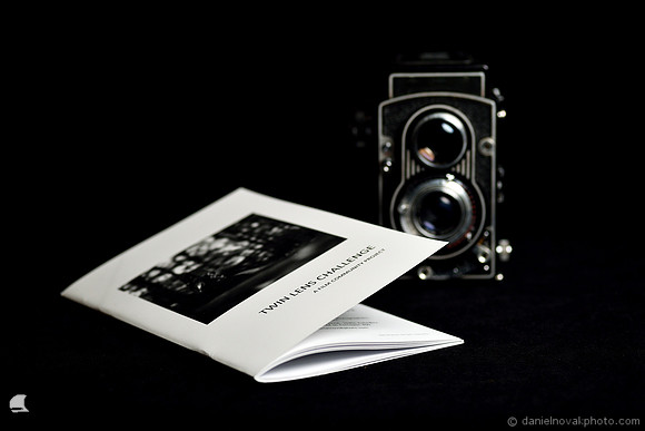 Twin Lens Challenge Zine with a TLR