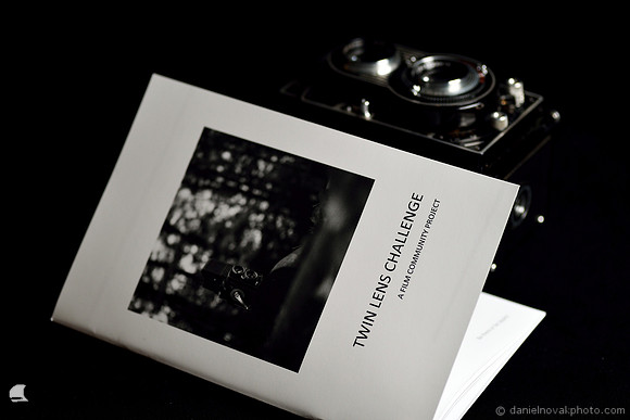 Twin Lens Challenge Zine with a TLR