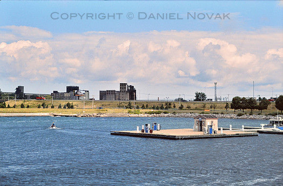 Water Gas Station, Small Boat Harbor and Buffalo Harbor State Park, Buffalo, New York (NY); Photographed on Film