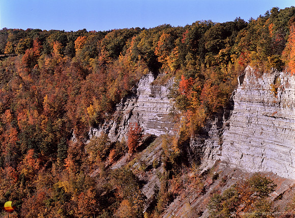Tea Table Cliffs in the Fall, Letchworth State Park
