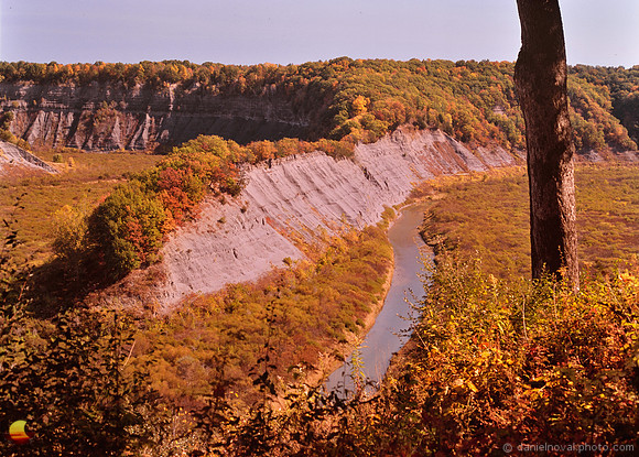Hog's Back in the Fall, Letchworth State Park