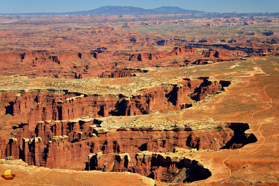 The Canyons Below, Glimpse into Geologic Past, Island in the Sky, Canyonlands National Park, Utah (UT).