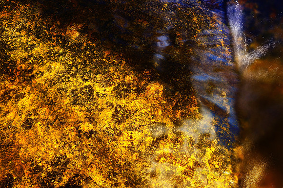 Creek Bed Natural Abstract, Rose River, Shenandoah National Park, Virginia (VA).