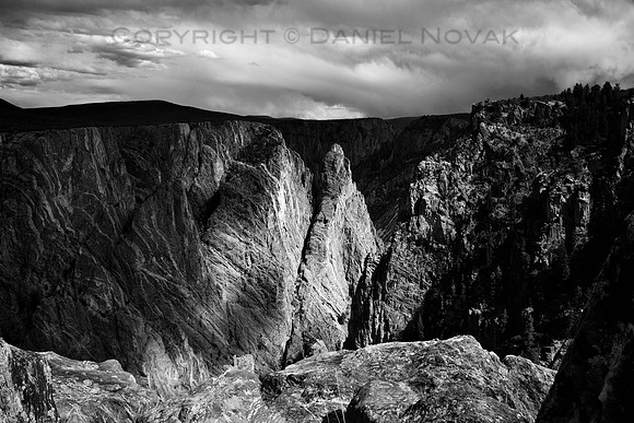 Light & Shadows, Black Canyon of the Gunnison, National Park in Colorado (CO).