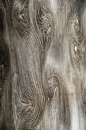 Glass Grain, a Mysterious Abstract of Special Glass with Texture Resembling Wood Grain.