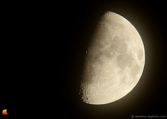 Waxing Gibbous Moon, 59%