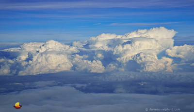 The Forbidden Clouds, Cloud Formations from a Commercial Flight.