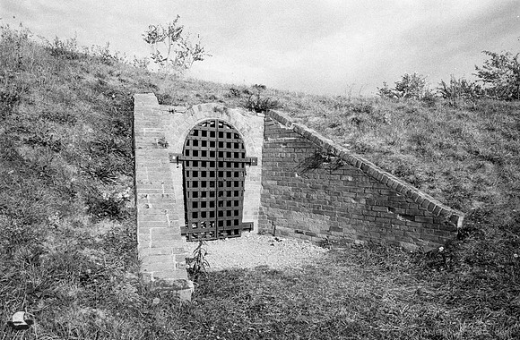 Locked Gate in Fort Mississauga