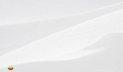 Snowdrift Lines, Snow Abstract, Hamburg - Buffalo, New York (NY).