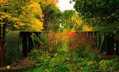 Railroad Bridge over South Buffalo Street, Orchard Park - Buffalo, NY