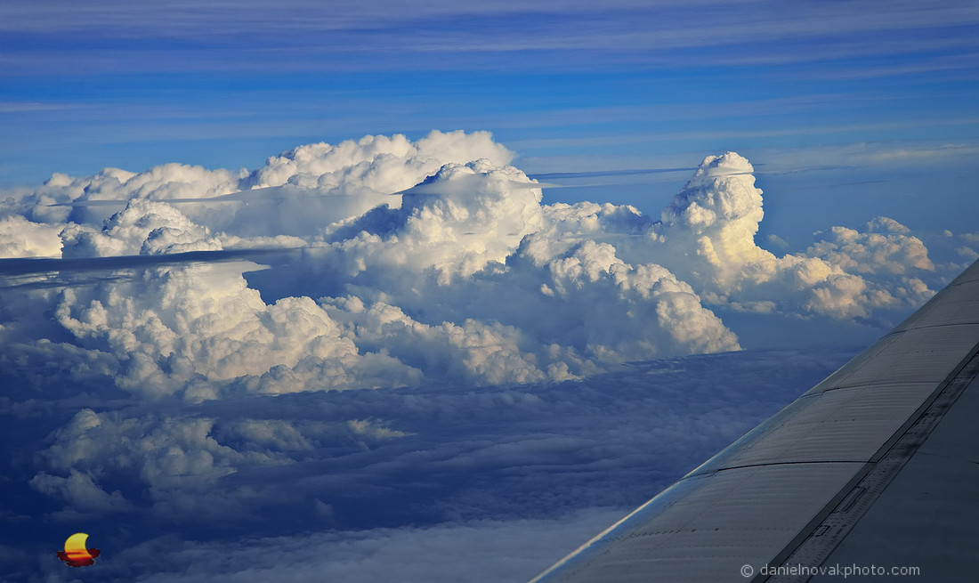 More Forbidden Clouds, Cloud Formations from a Commercial Flight.
