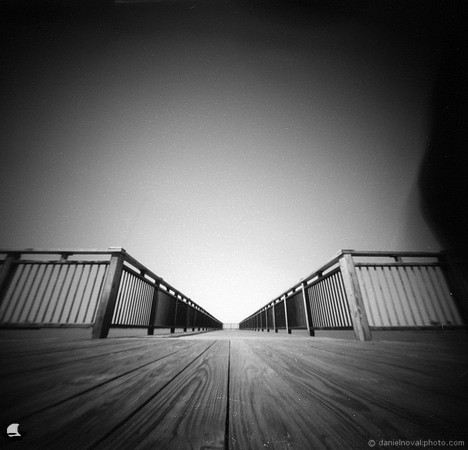 Down the Pier, Pinhole Photography