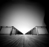 Down the Pier, Pinhole Photography, WPPD2025, terraPIN ACME, Fuji Acros 100, D-23