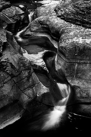 Upper Cascades of Watkins Glen State Park, Finger Lakes, New York (NY).