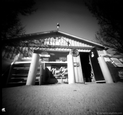Bait Shop, Pinhole Photography