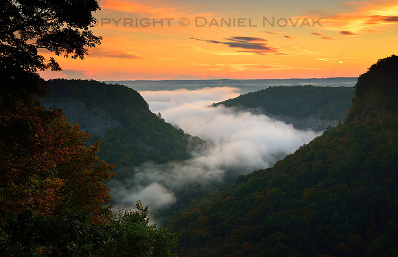 Fogy Magic over Letchworth Gorge
