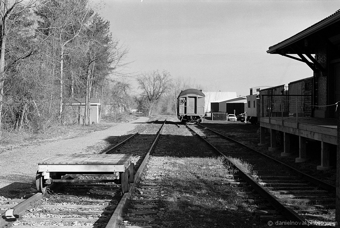 Tracks behind the Train Depot, Orchard Park, NY