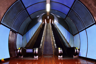 Delavan - Caniscius Escalators, The Subway Classic, Buffalo Metro Rail Subway