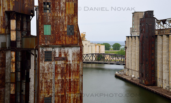 High View from Perot Malting Elevator, Silo City, Buffalo, NY