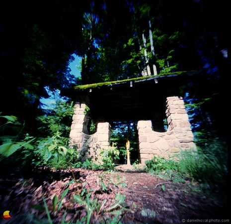 The Lost Well House Two, Pinhole Photography
