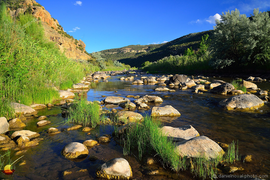 Mesa Creek, Grand Mesa Scenic Byway - Route 65, Colorado (CO).
