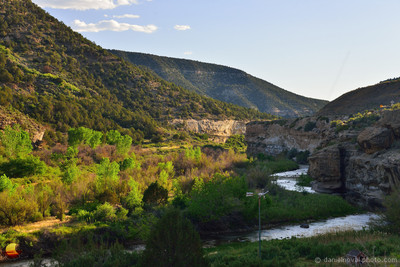 Mesa Creek Canyon, Grand Mesa Scenic Byway - Route 65, Colorado (CO).