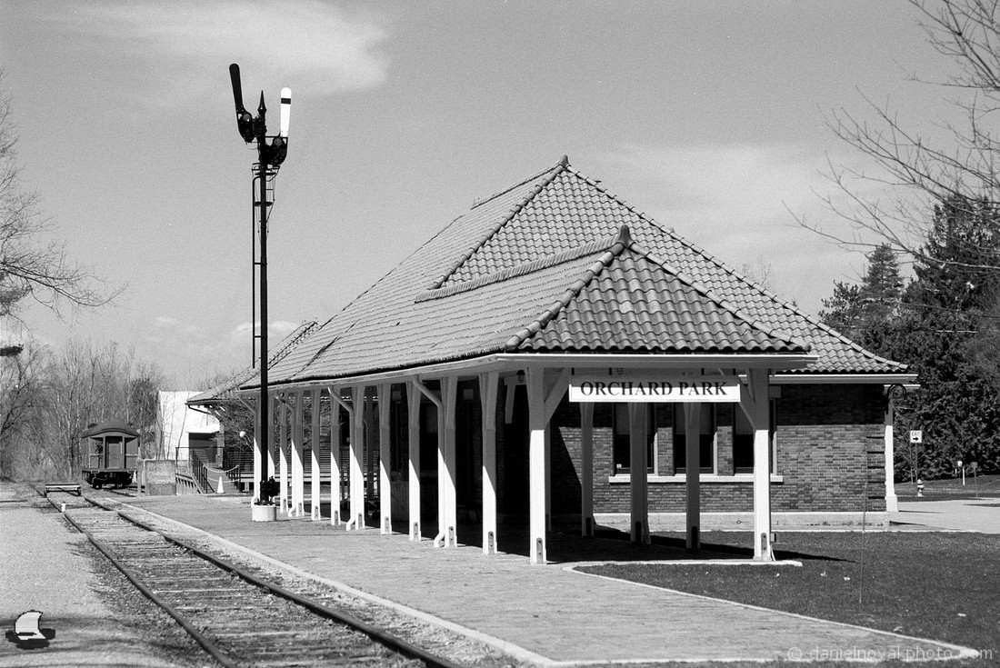 Signal at the Train Depot, Orchard Park, NY Photography